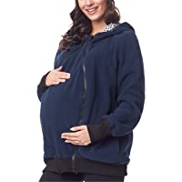 Los mejores  - Bellivalini Premamá Sudadera con Capucha Maternidad Mujer BLV50-117